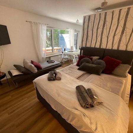 Rosmarin - Kuschelige Fewo - Romantik & Entspannung Im Whirlpool Auf Privater Terrasse, Ruhe & Hund Willkommen - By Ferienwohnenamsee - Überlingen Kültér fotó